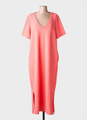 Rochie scurtă mâneci scurte mâneci scurte portocalie VERO MODA femeie
