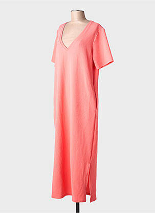 Rochie scurtă mâneci scurte mâneci scurte portocalie VERO MODA femeie