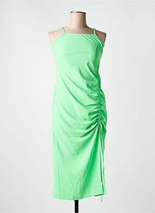 Rochie scurtă fără mâneci fără mâneci verde ONLY femeie