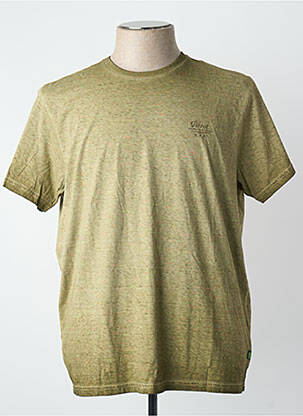 Tricou verde PETROL INDUSTRIES homme