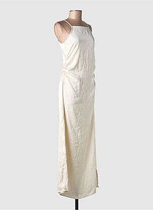 Rochie lungă alb VILA femeie