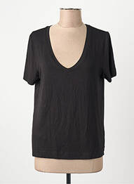Tricou negru MANGO femeie