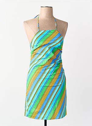 Rochie scurtă albastru MANGO femeie