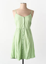 Rochie scurtă fără mâneci fără mâneci verde PIECES femme