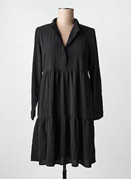 Rochie midi mâneci lungi mâneci lungi negru JACQUELINE DE YONG femme