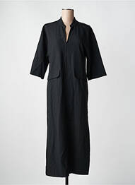 Rochie lungă negru ASTRID BLACK LABEL femme