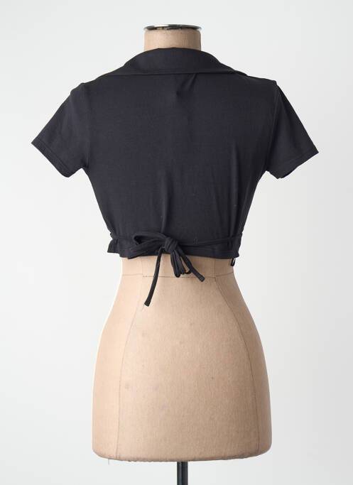Top scurt negru TALLY WEIJL femme