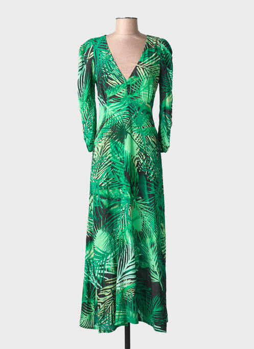 Rochie lungă verde ASTRID BLACK LABEL femme