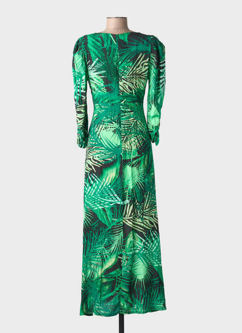 Rochie lungă verde ASTRID BLACK LABEL femme