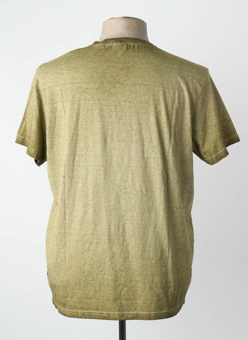 Tricou verde PETROL INDUSTRIES homme