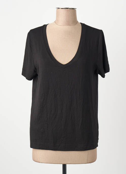 Tricou negru MANGO femme