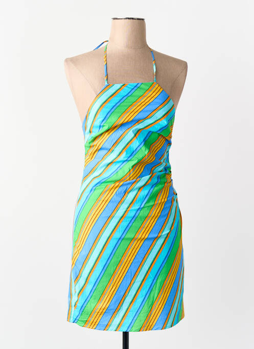 Rochie scurtă albastru MANGO femme