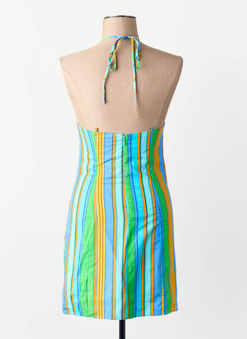 Rochie scurtă albastru MANGO femme