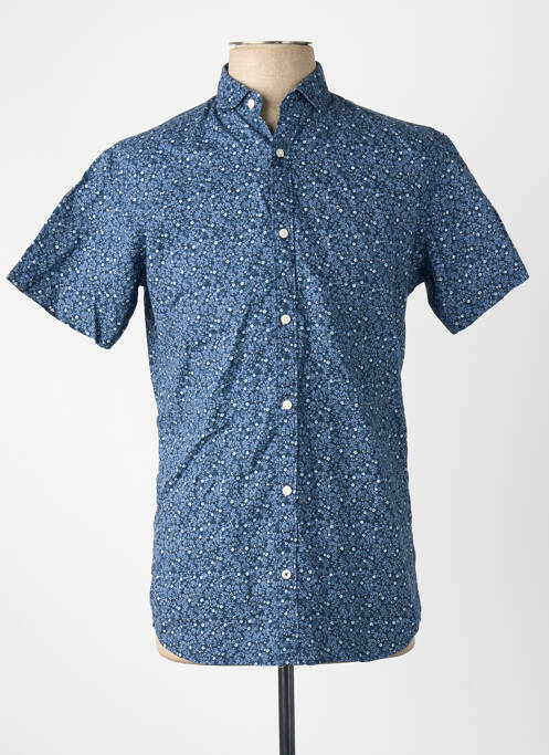 Cămașă cu mâneci scurte albastru JACK & JONES homme