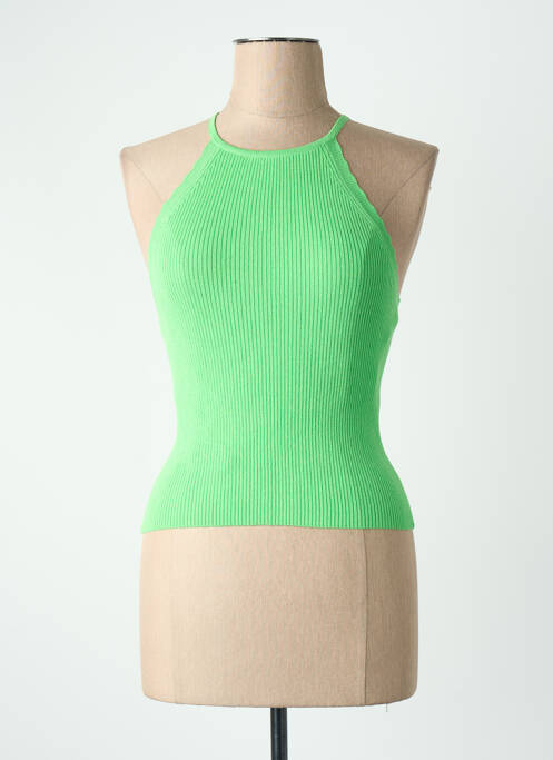 Maiou croială dreaptă verde ONLY femme