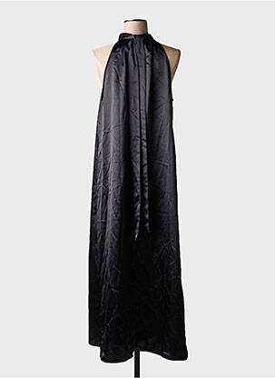 Rochie lungă fără mâneci fără mâneci negru VILA femeie
