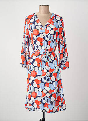 Rochie midi portocalie TOM TAILOR femeie