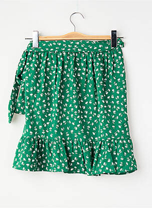 Fustă scurtă verde ONLY femeie