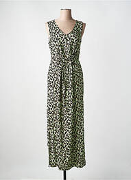 Rochie lungă fără mâneci fără mâneci verde VERO MODA femeie