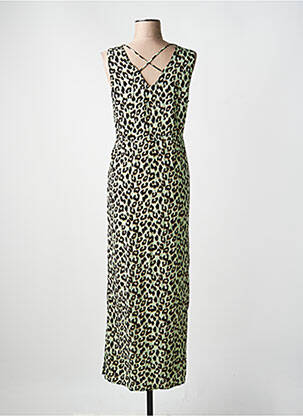 Rochie lungă fără mâneci fără mâneci verde VERO MODA femeie