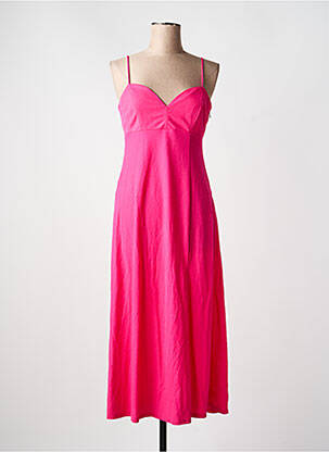 Rochie scurtă roz MANGO femeie