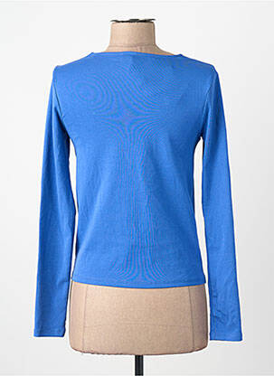 Tricou albastru MANGO femeie
