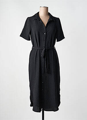 Rochie lungă negru JACQUELINE DE YONG femeie