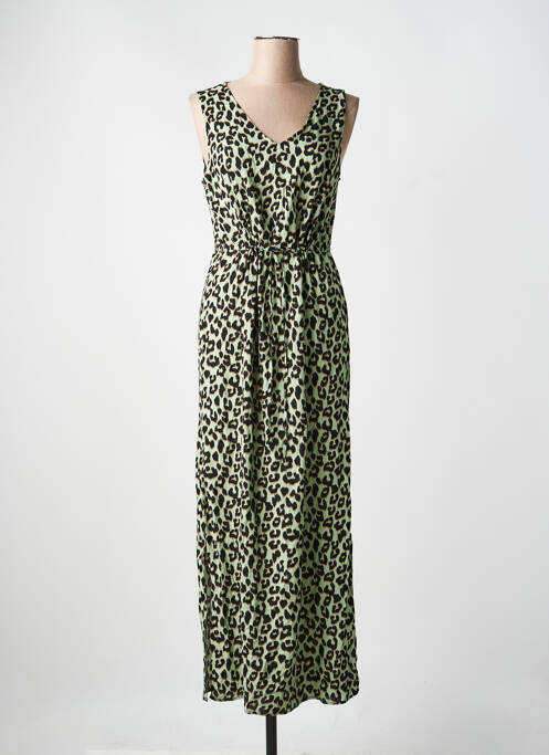 Rochie lungă fără mâneci fără mâneci verde VERO MODA femme