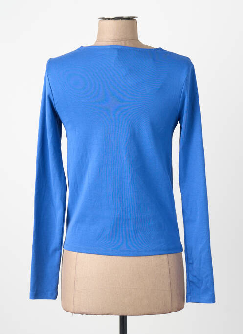 Tricou albastru MANGO femme