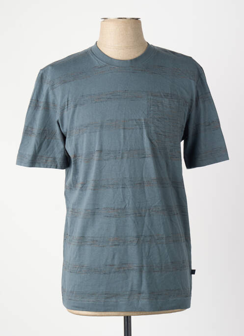 Tricou croială dreaptă mâneci scurte verde TOM TAILOR homme