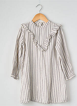 Rochie scurtă gri RYLEE AND CRU fată