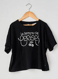 Tricou negru LE TEMPS DES CERISES femeie