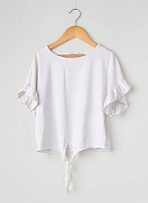 Tricou alb MINI MOLLY BY MOLLY BRAKEN fată