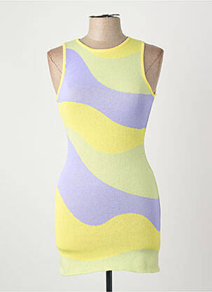 Rochie scurtă galben DAISY STREET femeie