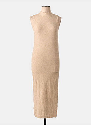 Rochie pulover maro MANGO femeie
