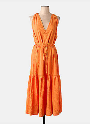 Rochie scurtă portocalie MANGO femeie
