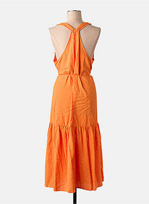 Rochie scurtă portocalie MANGO femeie