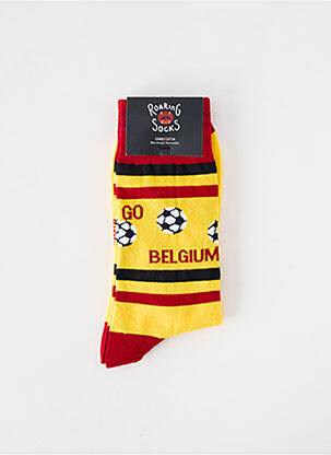 Șosete galben ROARING SOCKS bărbat