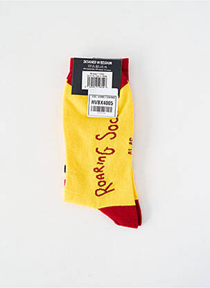 Șosete galben ROARING SOCKS bărbat