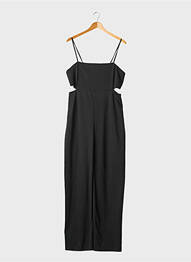 Salopetă-pantalon negru MANGO femeie