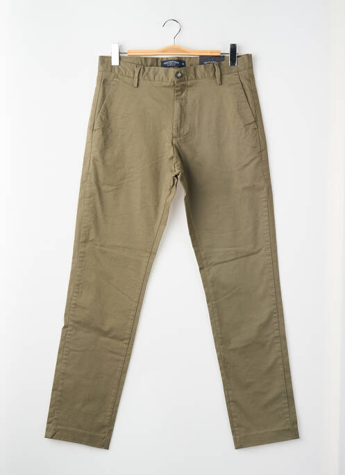 Pantalon chino verde BRUCE & BUTLER  homme