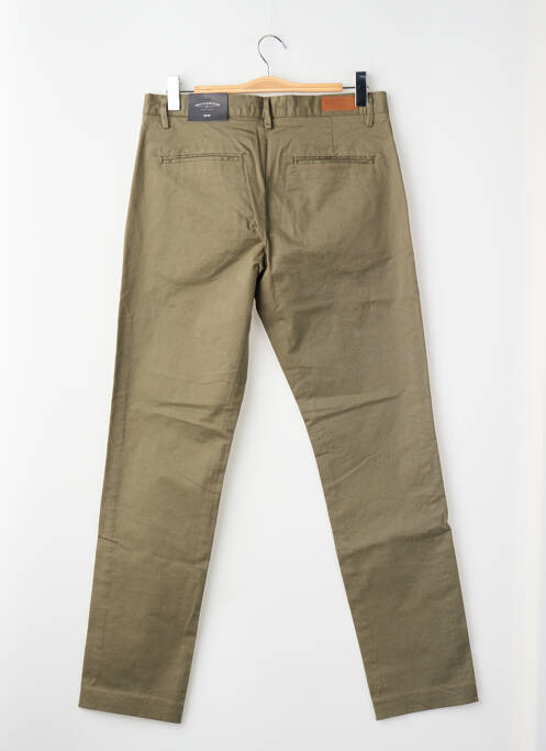 Pantalon chino verde BRUCE & BUTLER  homme