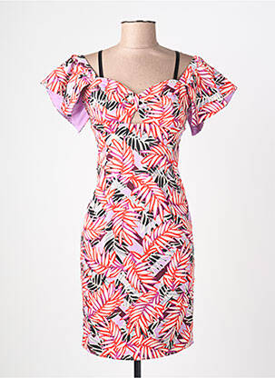 Rochie scurtă violet GUESS femeie