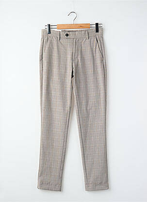 Pantalon drept bej JACK & JONES bărbat