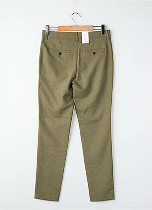 Pantalon drept verde PLAIN bărbat
