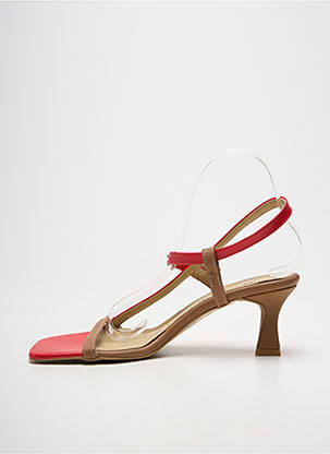 Sandale/pantofi decupați roșu ASTRID BLACK LABEL femeie