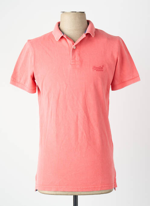 Polo portocaliu SUPERDRY homme