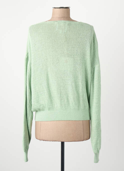 Vestă cu mâneci lungi verde BELLITA femme