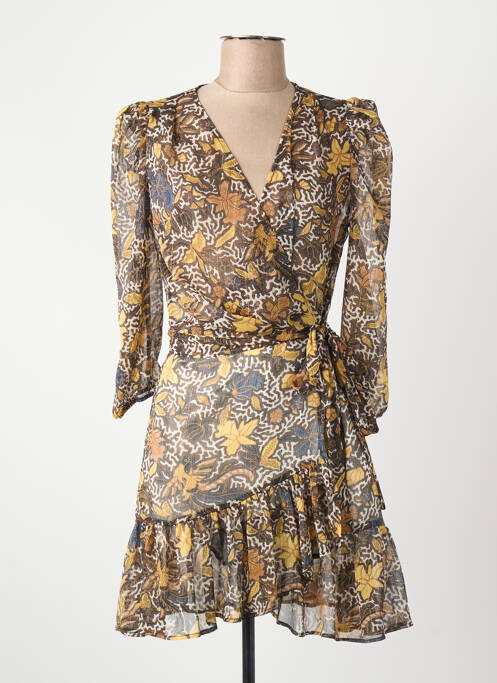Rochie midi maro MORGAN femme