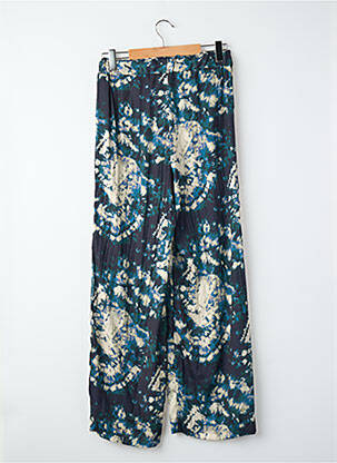 Pantalon larg verde MANGO femeie